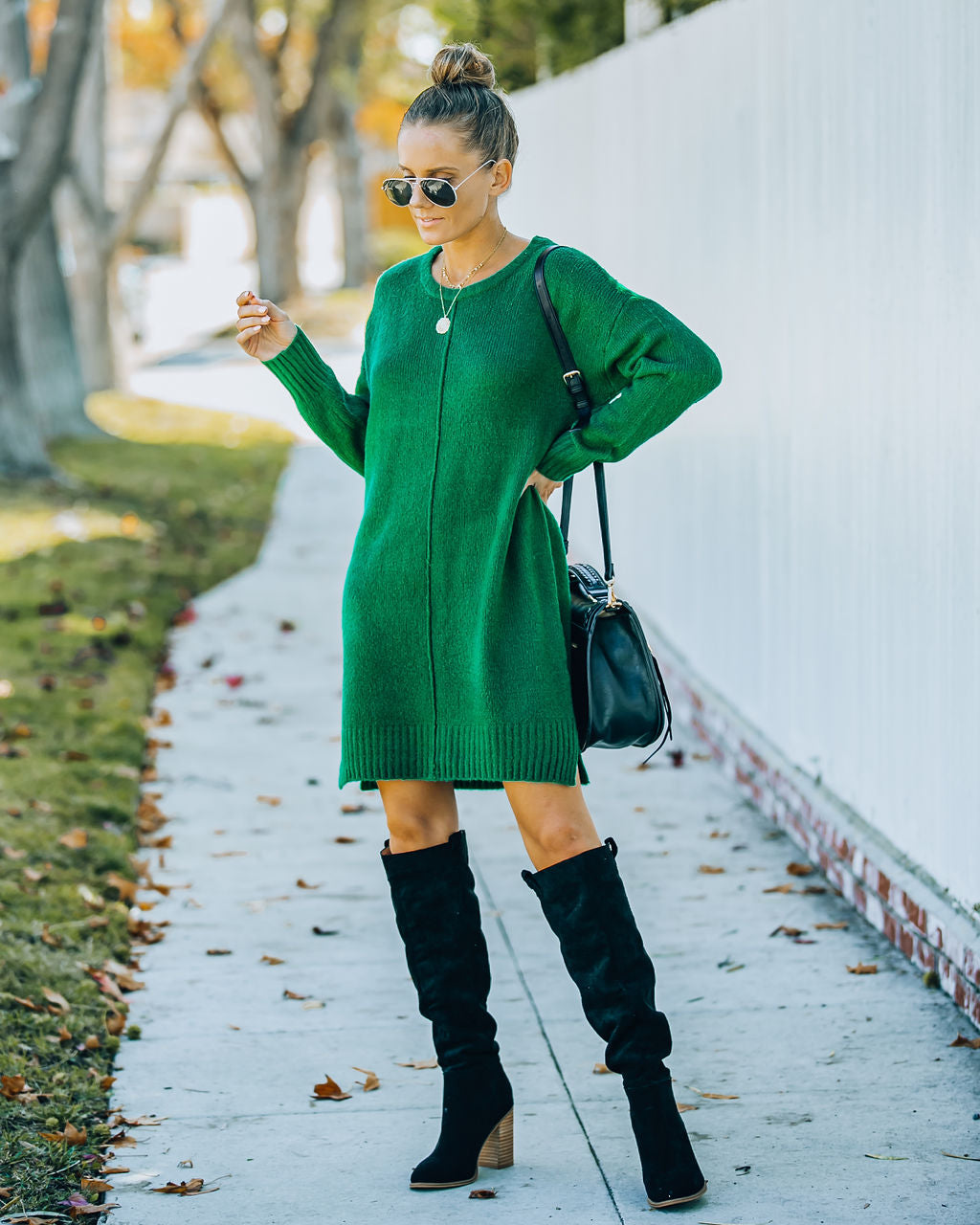 Smoky Mountain Mini Dress in Elegant Green for Any Occasion