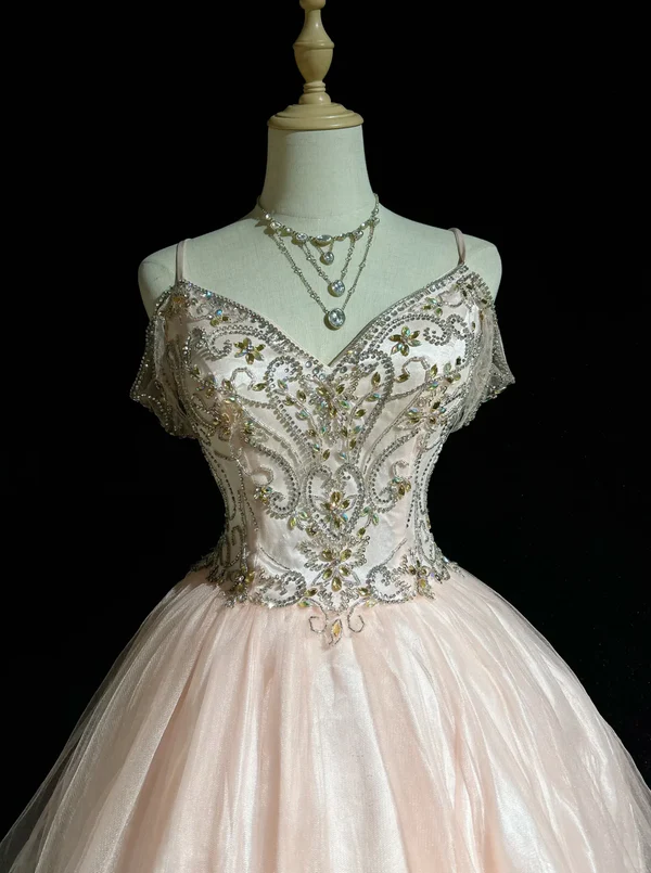 Cute Spaghetti Straps Light Pink Formal Homecoming Dress Mini Short Birthday Outfits D201