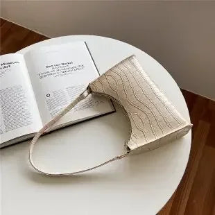 Exquisite Retro Leather Shopping Shoulder Bag