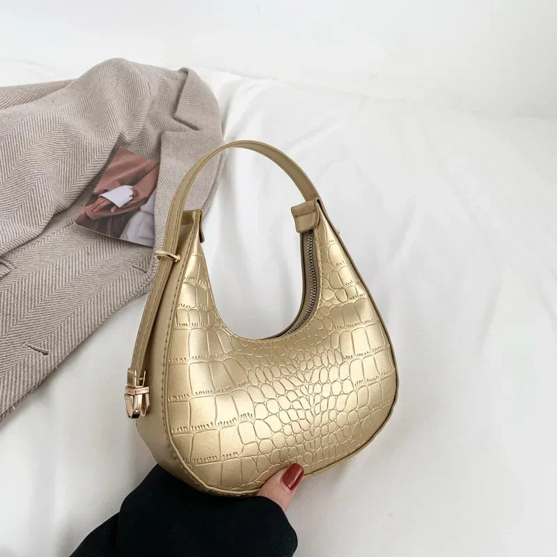 Luxury PU Leather Small Shoulder Clutch Bag