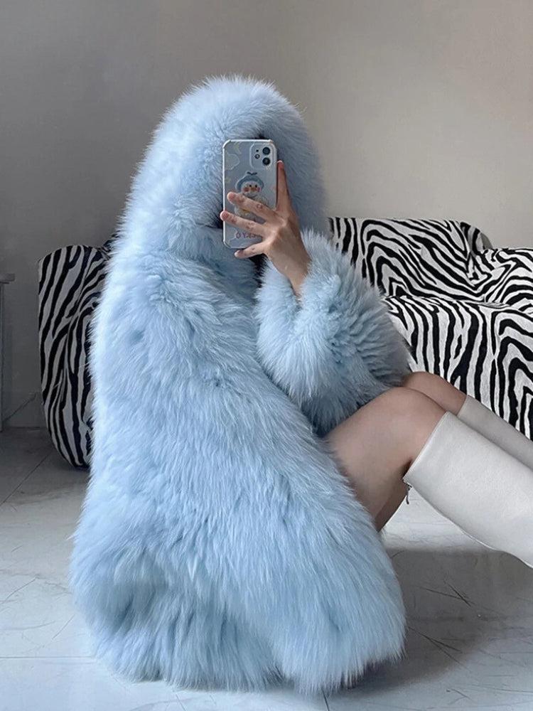 Faux Fur Hooded Jacket 3