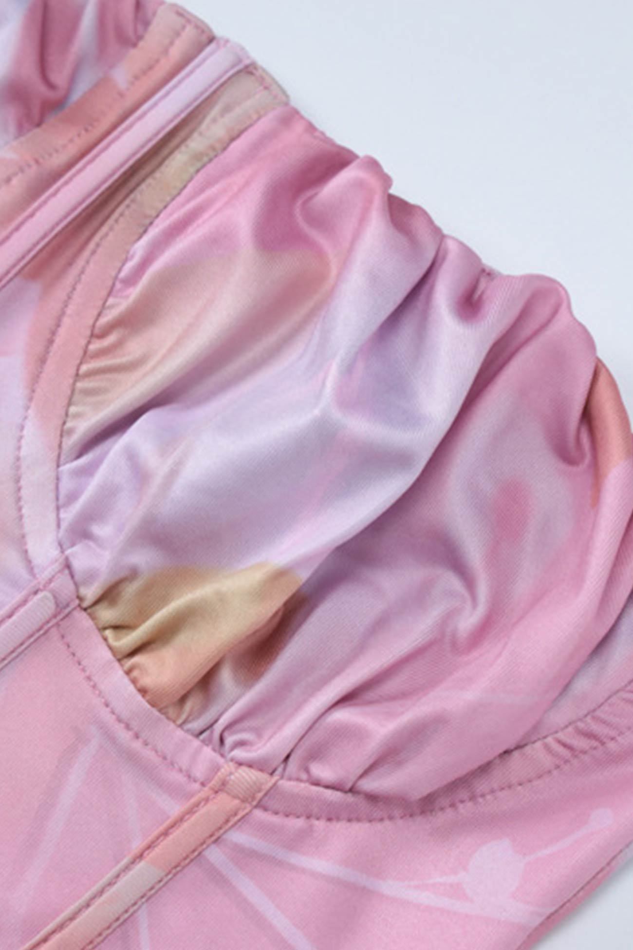 Floral Print Halter Croset Pack Hip Dress