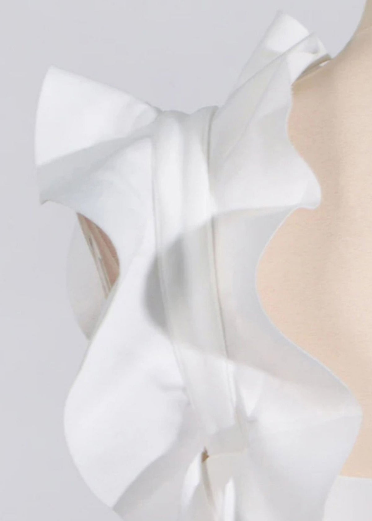Floral Cotton Ruffle Sleeveless Midi Dress - View 5