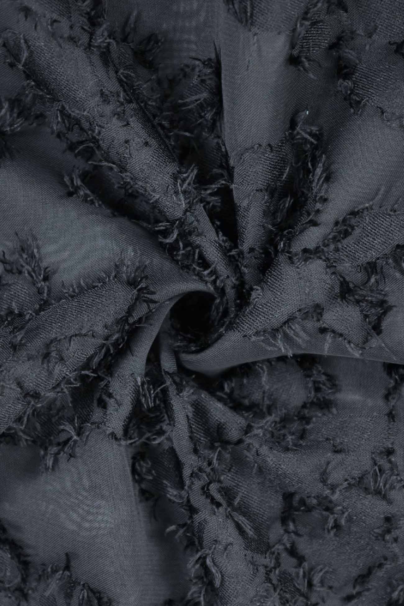 Floral Jacquard Tassel Lace Up Maxi Dress