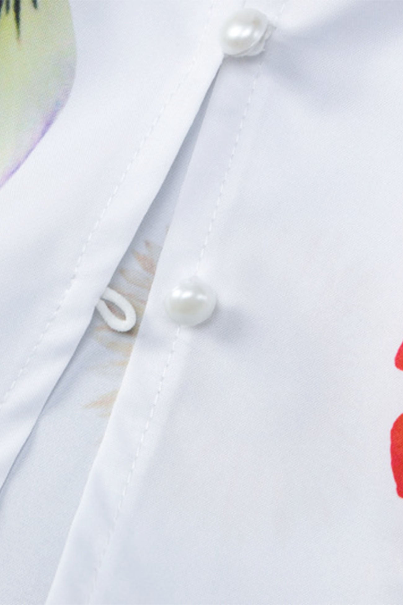 Floral Printed Button Tank Crop Top