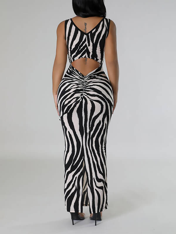 Printed Tank Dress Fashionpara