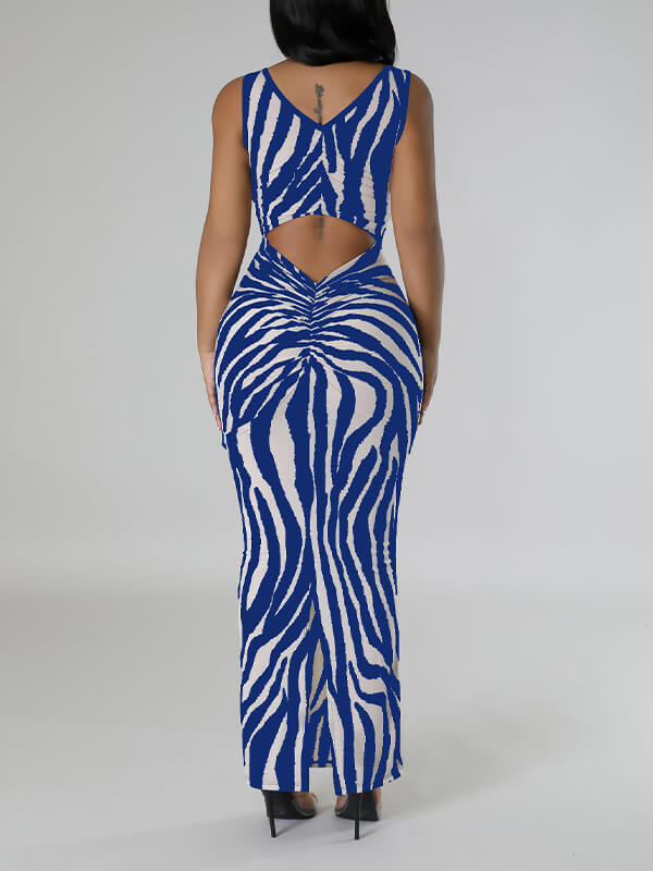 Printed Tank Dress Fashionpara