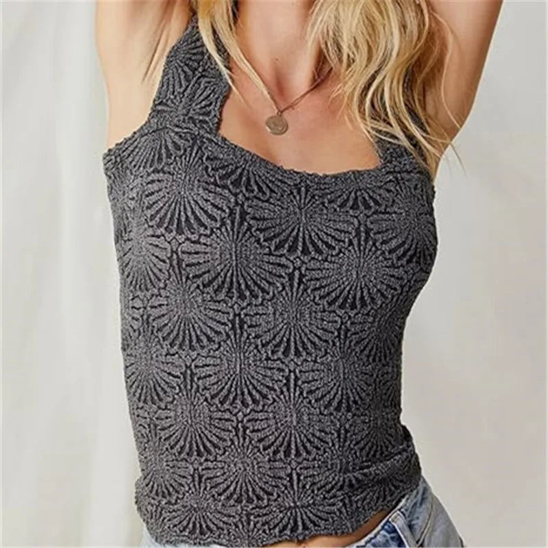 Love Letter Square Crop Top