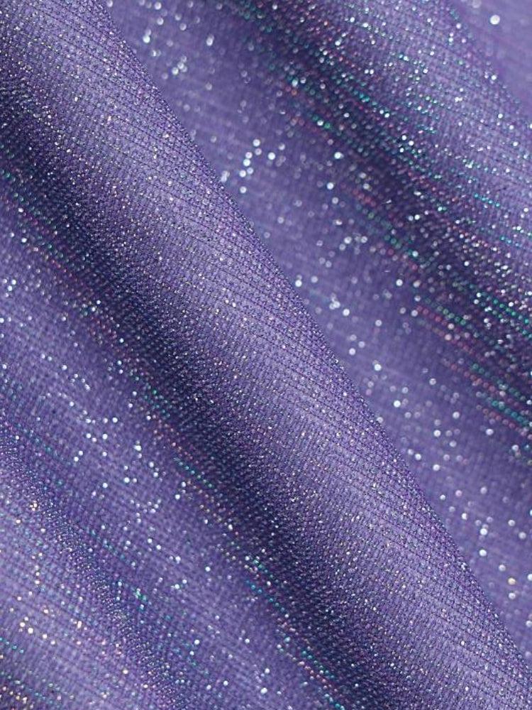 Glitter Cut Out Mini Dress - View 8
