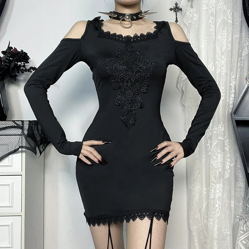 Stitched Hooded Small Dress