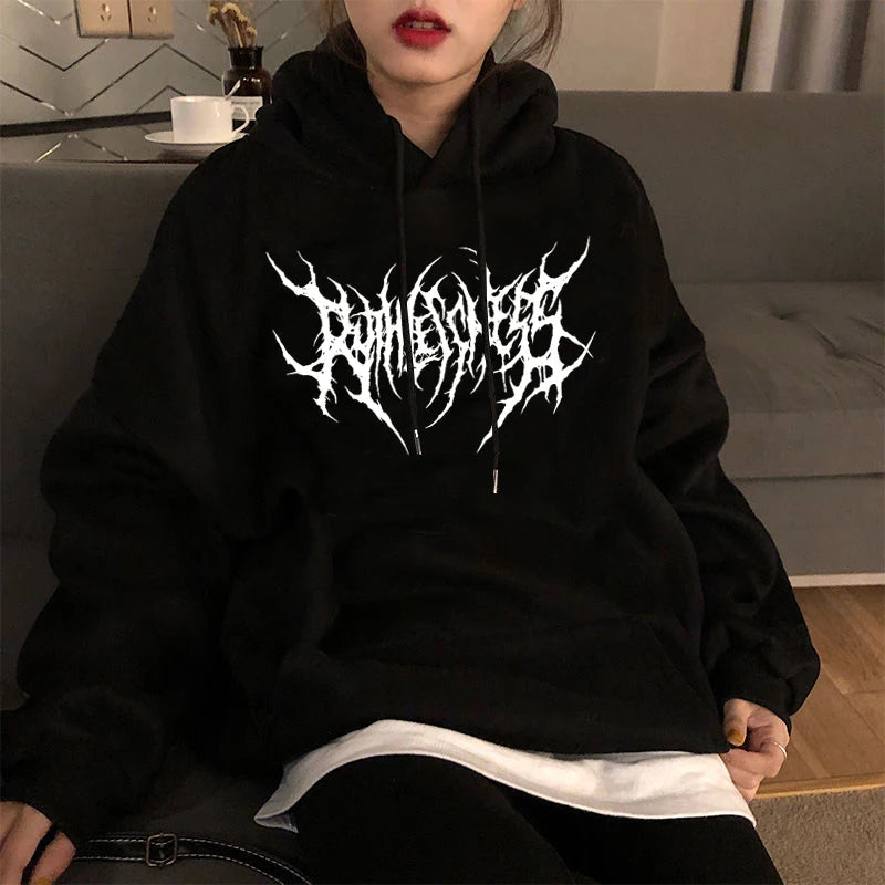 Y2K Mysterious Harajuku Hoodie