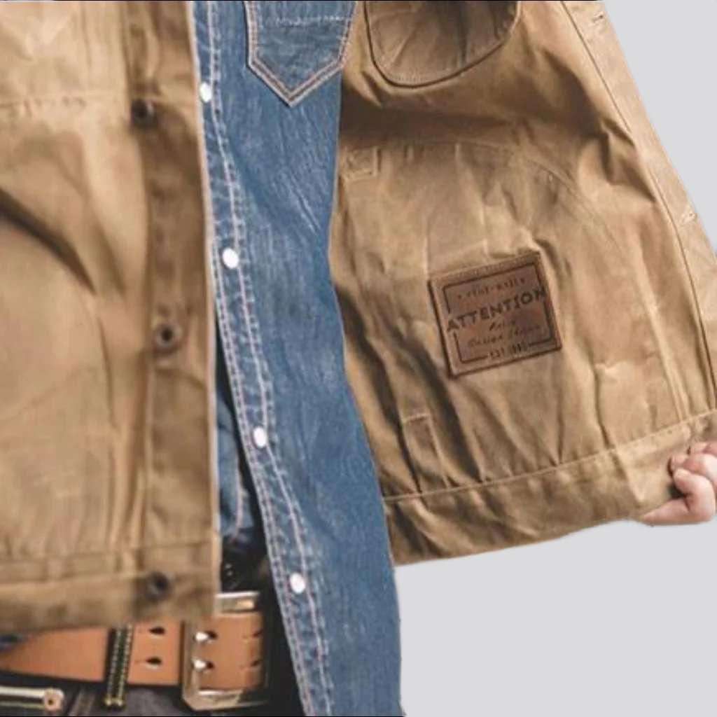 Wax men's jeans jacket 6
