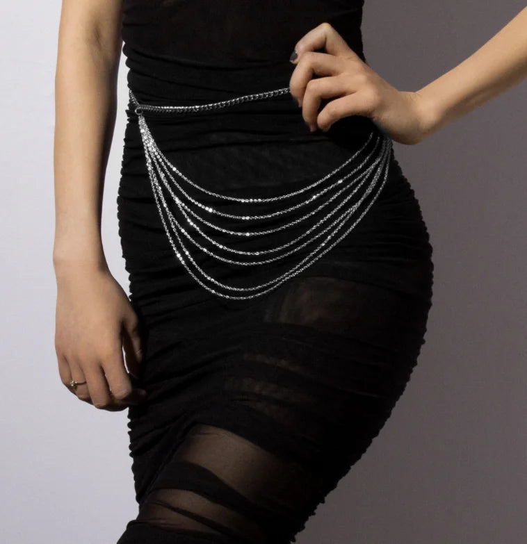 Bohemian Mysterious Gilded Stomach Chain Belt