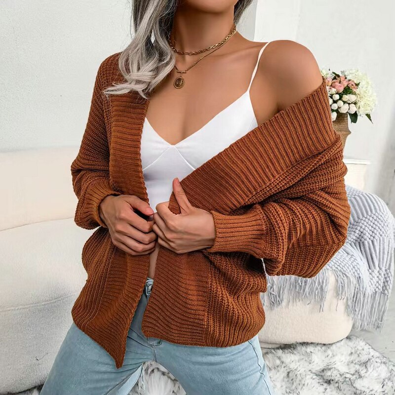 Knit Loose Cardigan 3