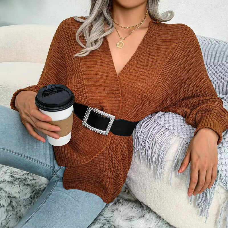 Knit Loose Cardigan 4