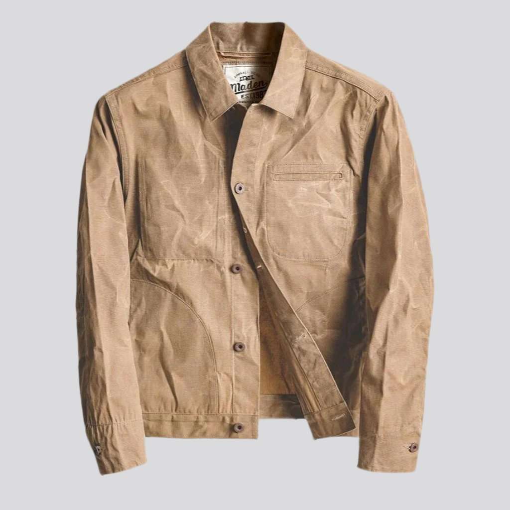 Wax men's jeans jacket 5