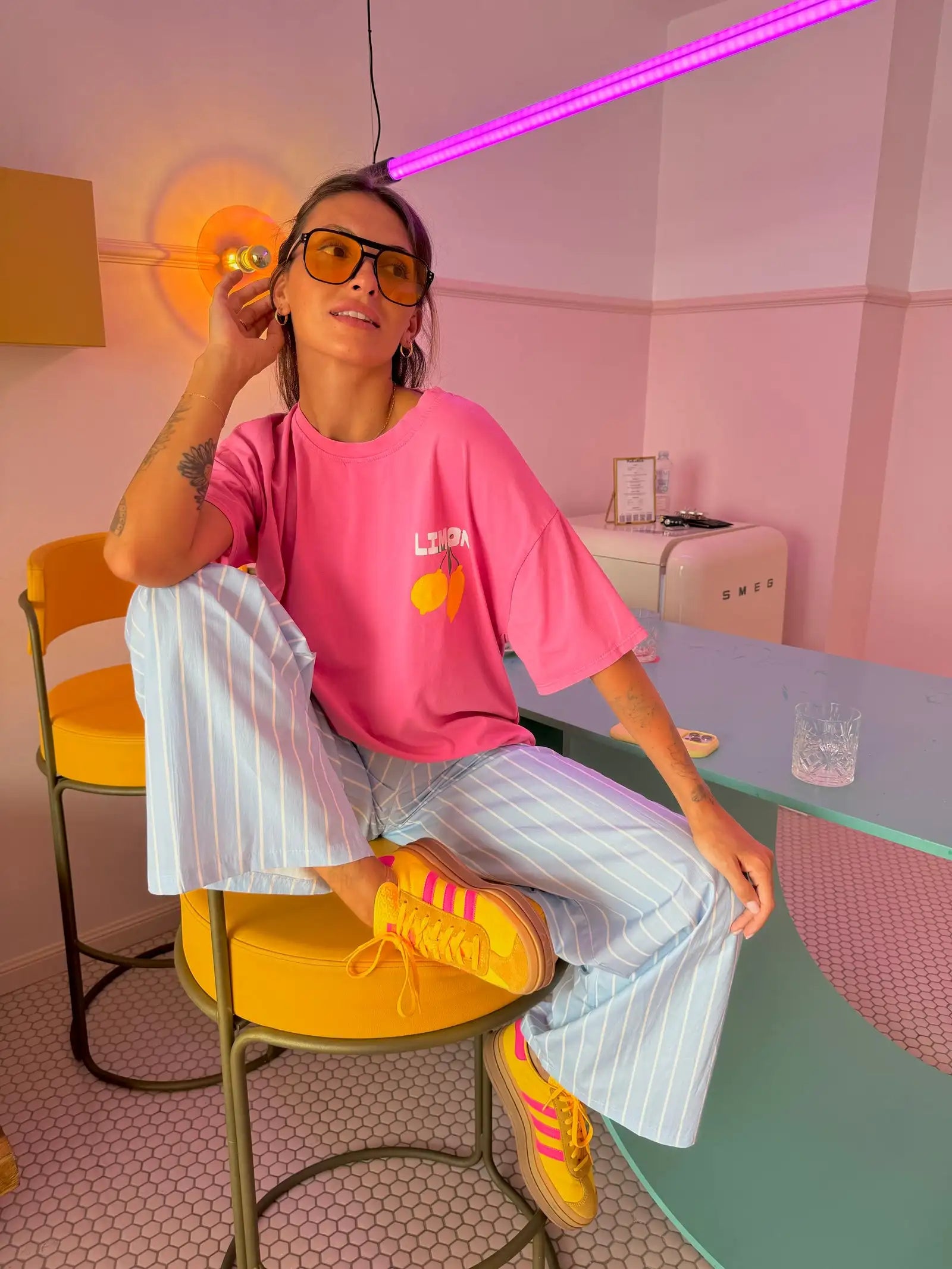 Harajuku Gothic Limoncello Graphic T-shirt