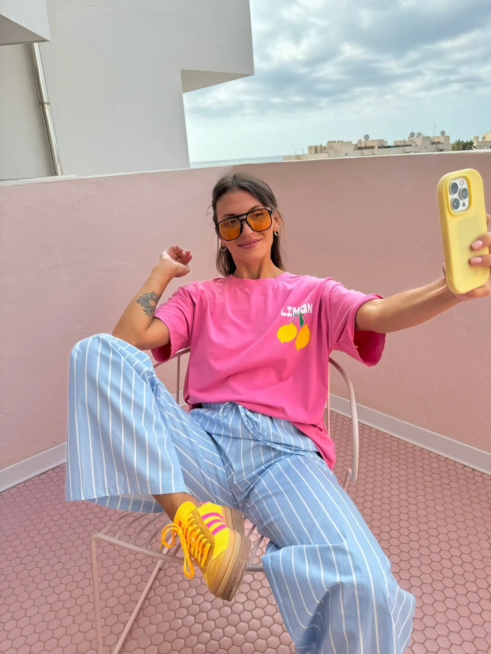 Harajuku Gothic Limoncello Graphic T-shirt