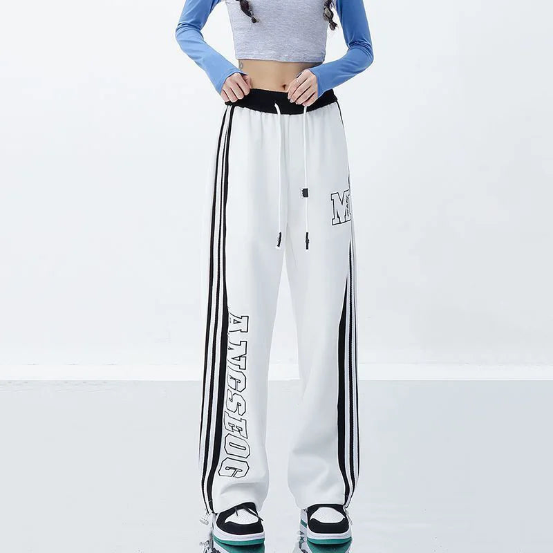 Harajuku Striped Jogging Pants