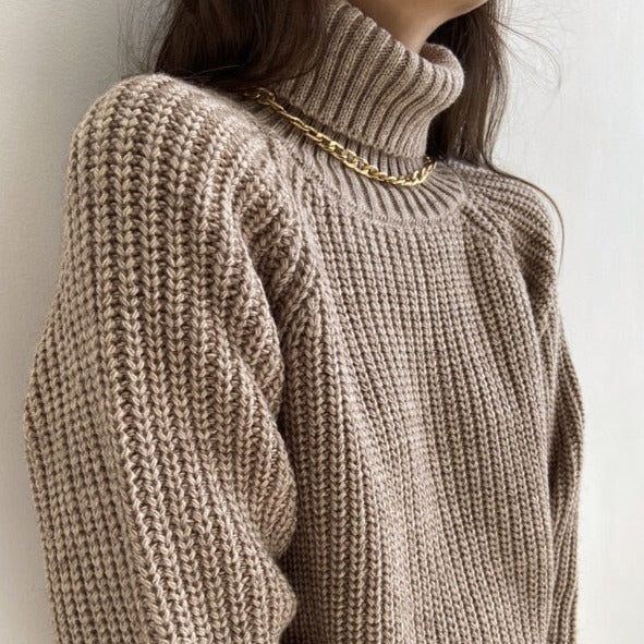 Vlogger Turtleneck Knitted Sweater 4