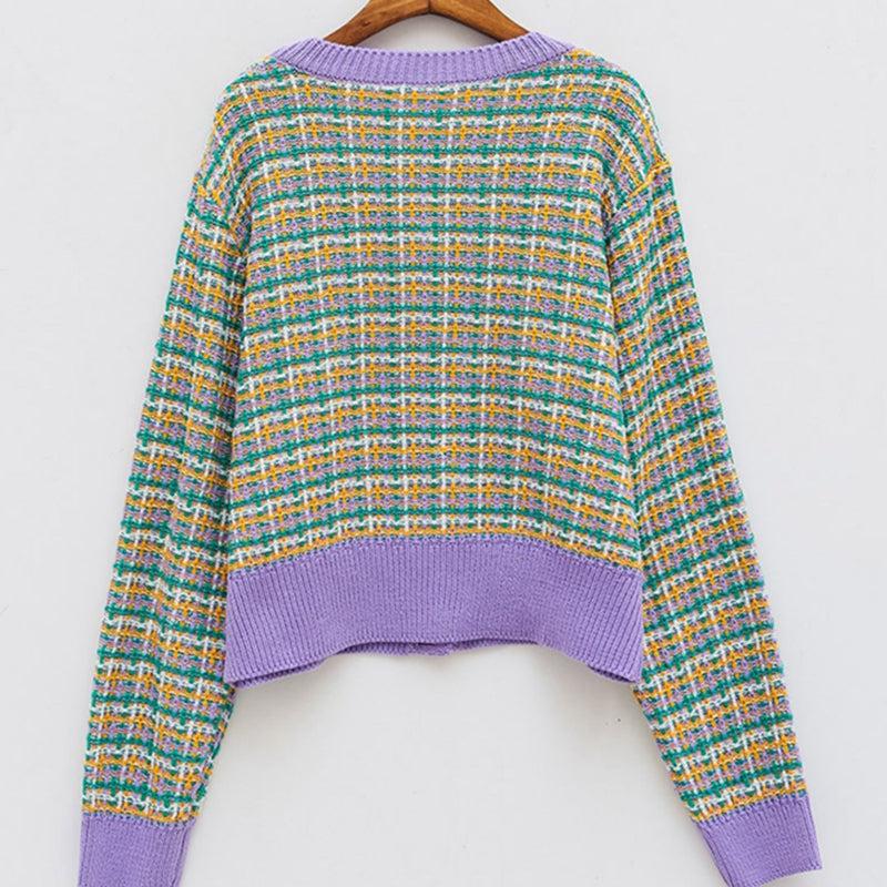 Orro Shop Vintage Knitted Cardigan for Timeless Elegance