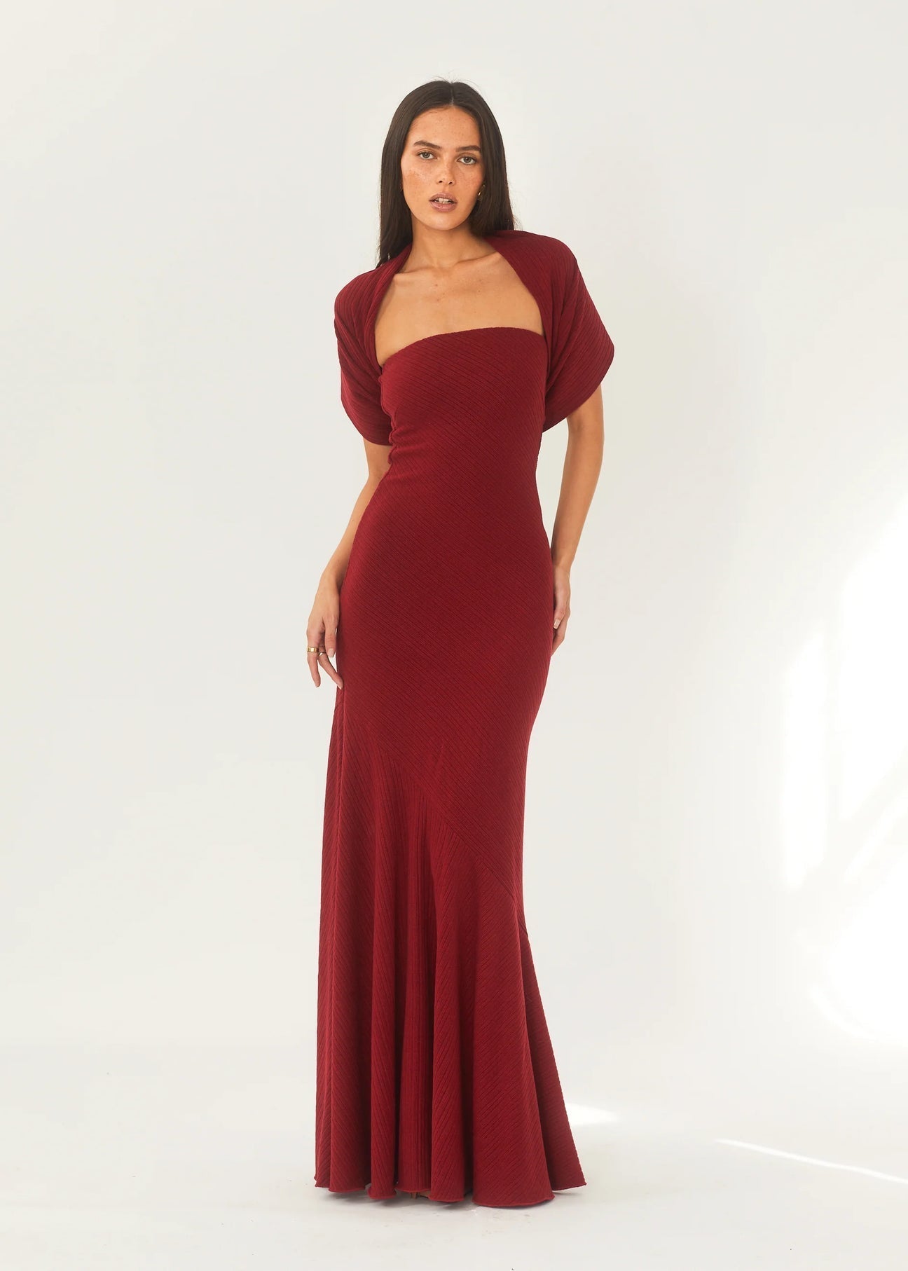 Juliet Maxi Dress - Red