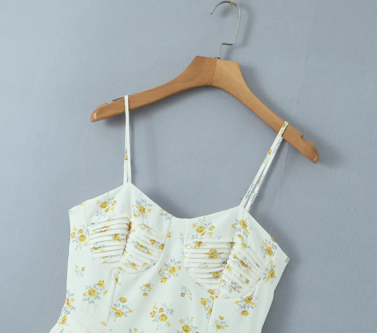 Floral Persuasion Smocked Mini Dress - Fashionpara