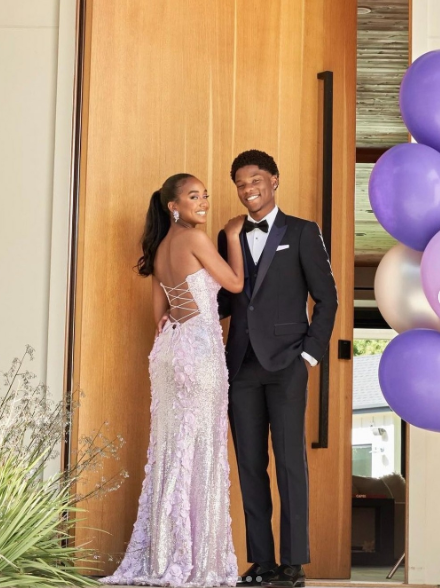 Classy Mermaid Sweetheart Lilac Sequin Slit Long Evening Dress Prom Dresses SD2076