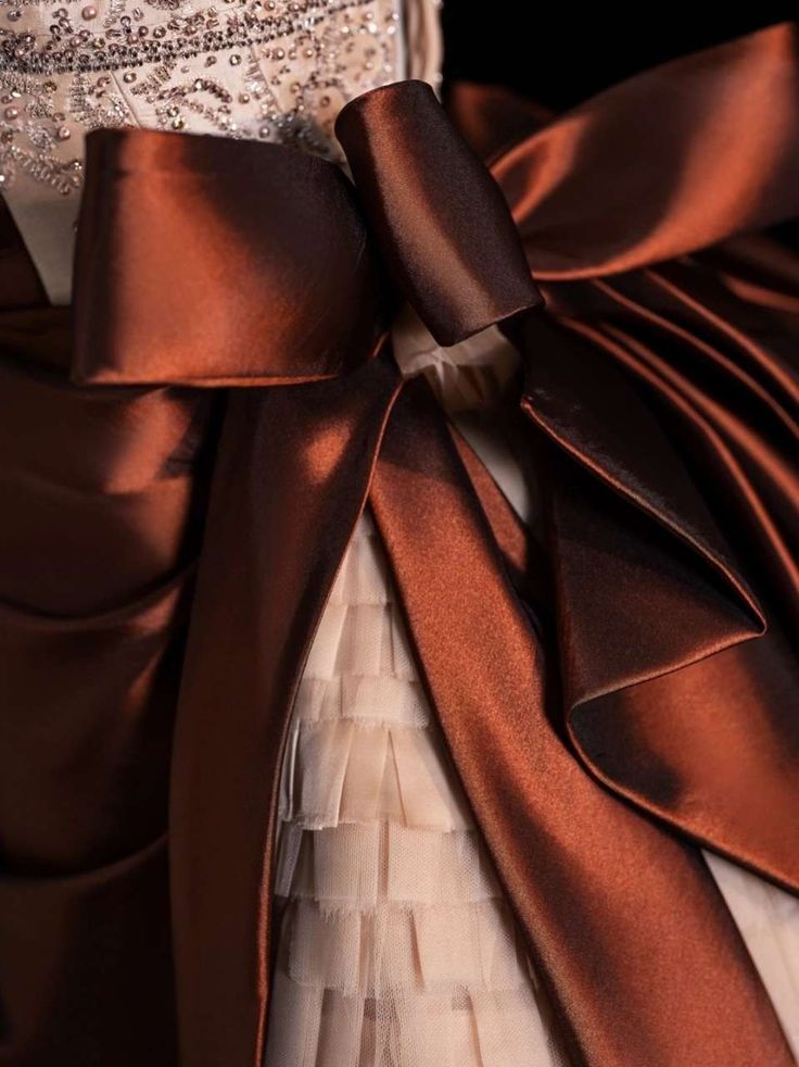 Vintage Strapless Satin Beaded A Line Evening Dress Prom Gown S194