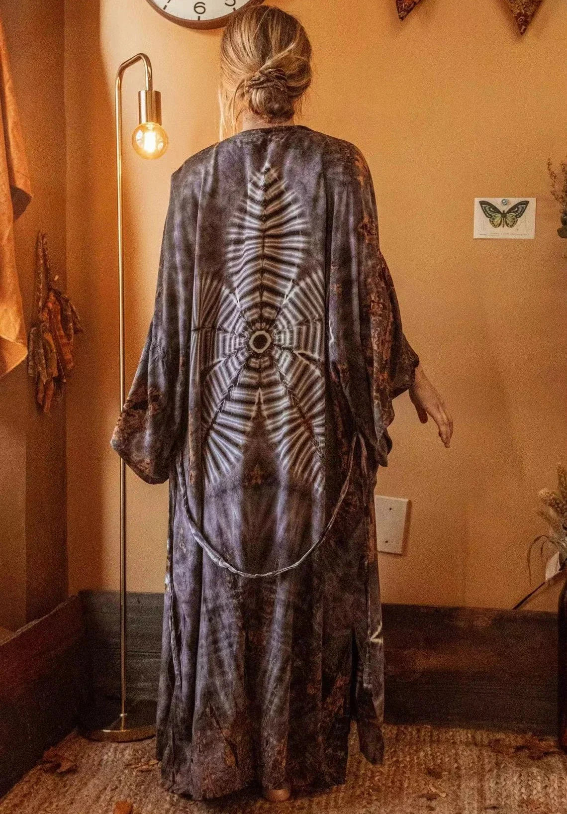 Cotton Rayon Floral Printed Boho Maxi Beach Cover up