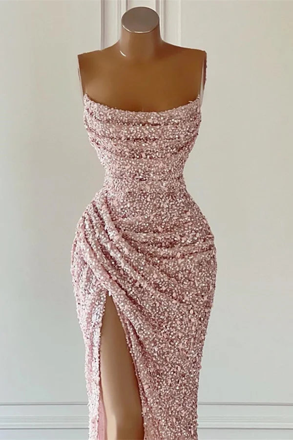 Couture & Ornate Off-Shoulder Sleeveless Sheath Evening Party Prom Dress