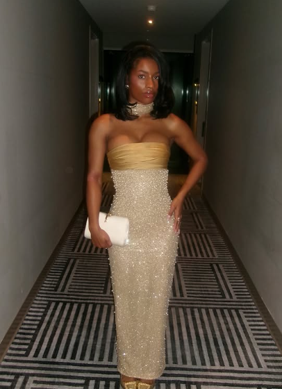 Pretty Mermaid Strapless Long Yellow Sequin Satin Party Dresses Prom Dresses SD2042