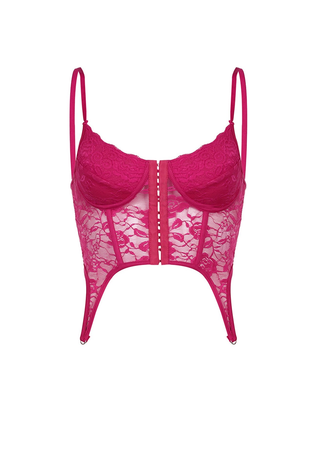 Lace Corset Crisscross Cami Tank Top