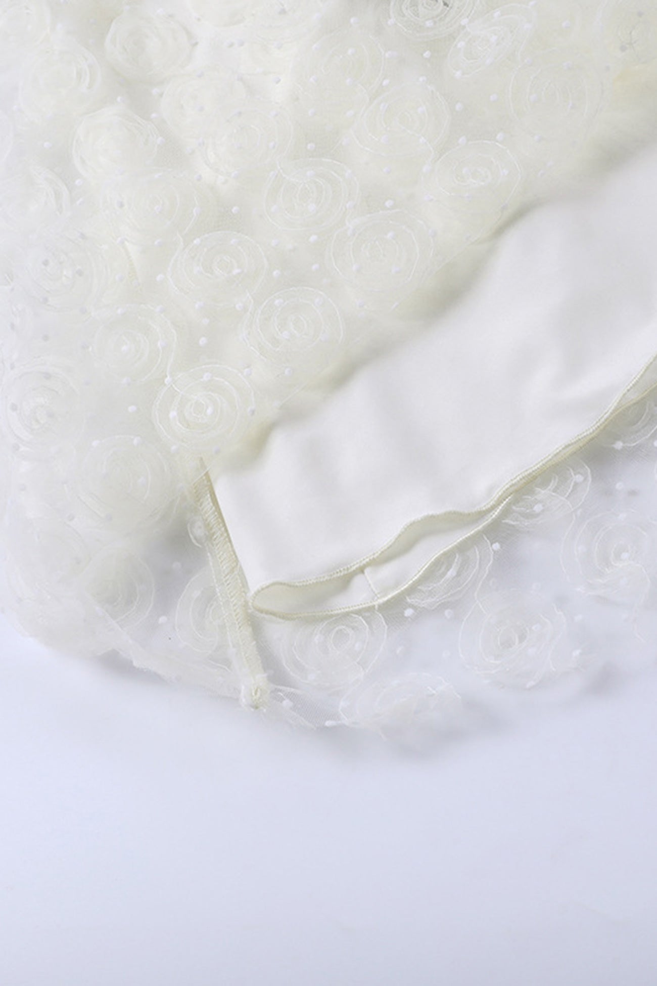 Lace Floral Corset Backless Babydoll Dress