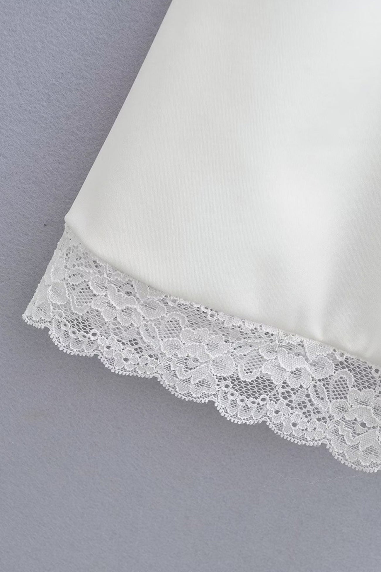 Lace Patchwork Strappy Corset Dress - Fashionpara