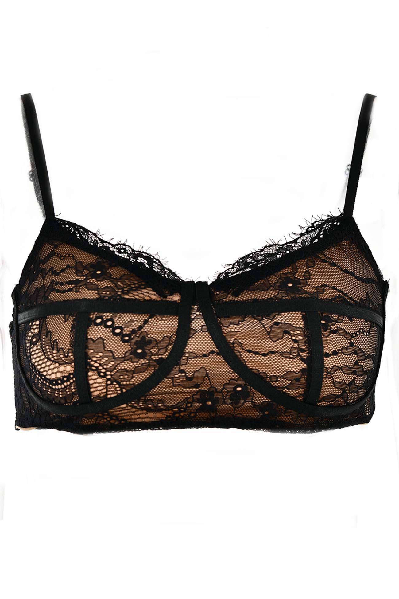 Lace Backless Two-Piece Sheer Skirt Set