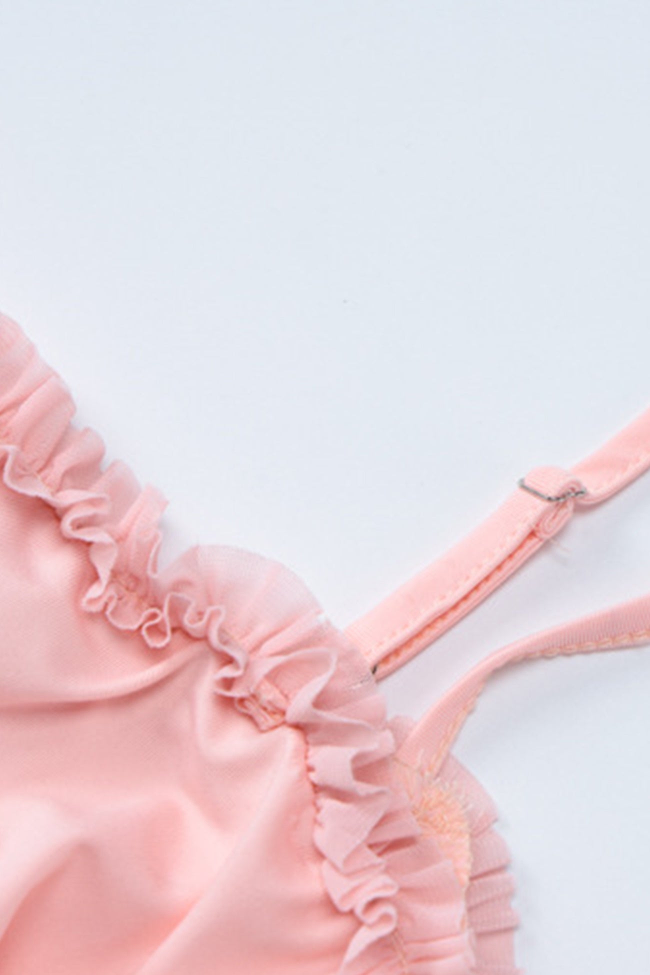 Lacework Cutout Ruched Irregular Cami Dress - Fashionpara