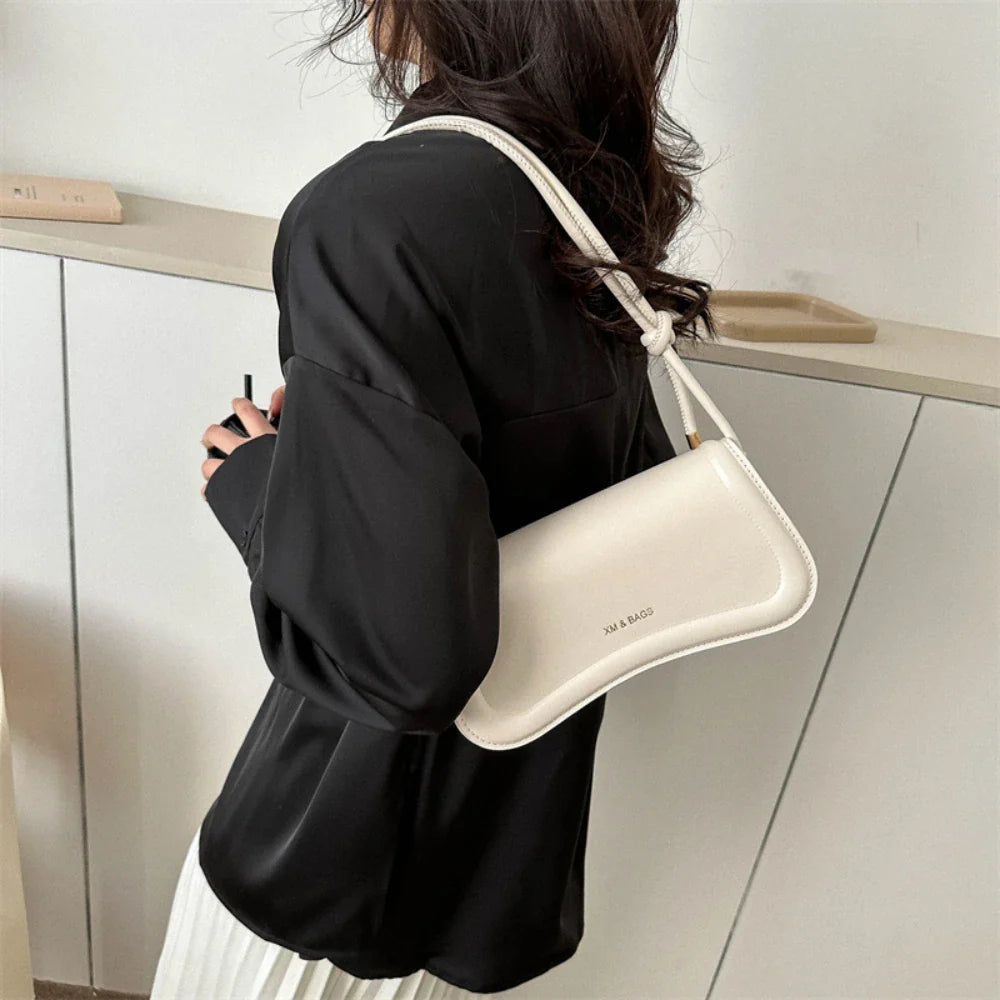PU Leather Underarm Shoulder Crossbody Bag