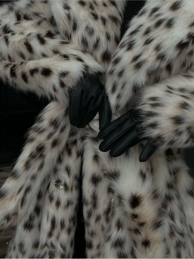 Lace-Up Grey Woolen High Collar Overcoat