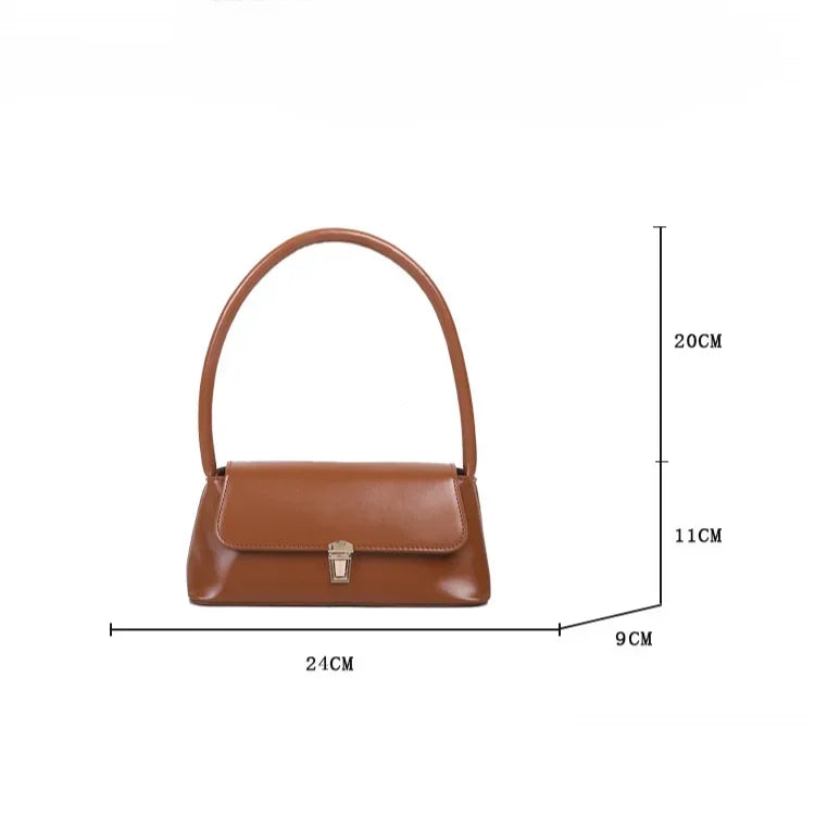 Luxury Brand Solid Color Crossbody Bag