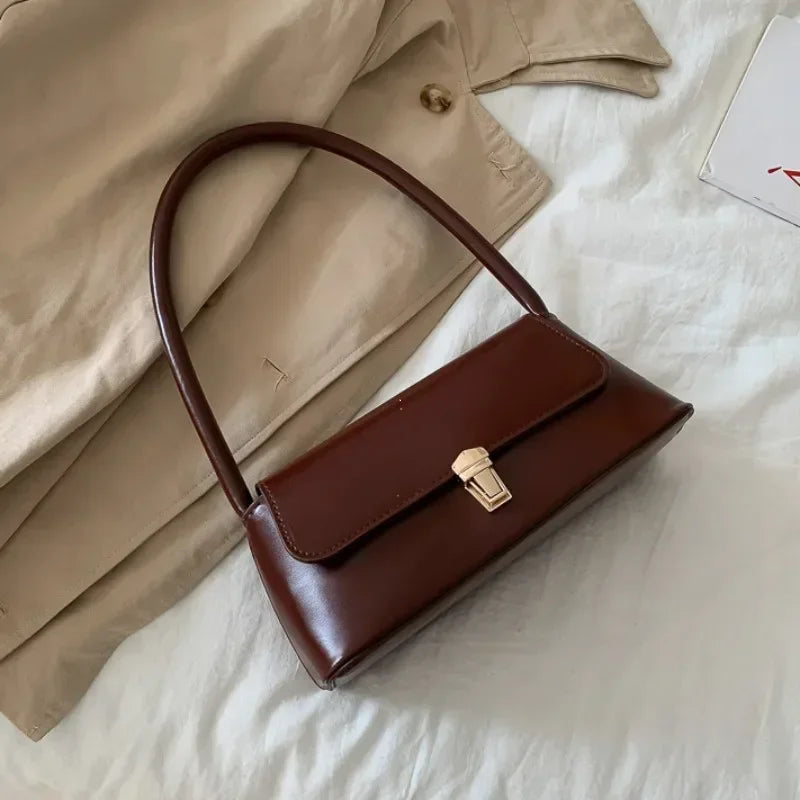 Luxury Brand Solid Color Crossbody Bag