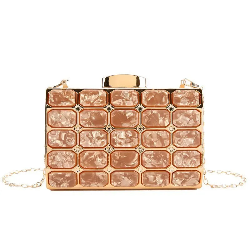 Block Designer Evening Clutch Wristlet