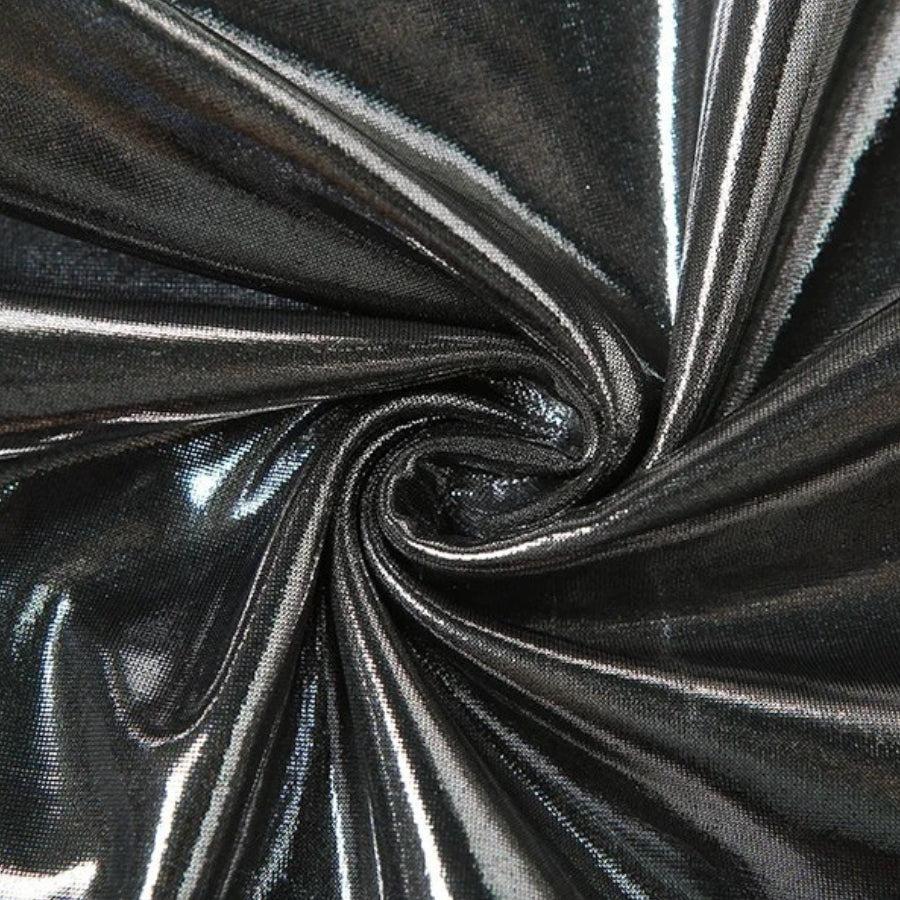 Metallic Halter Neck Mini Dress