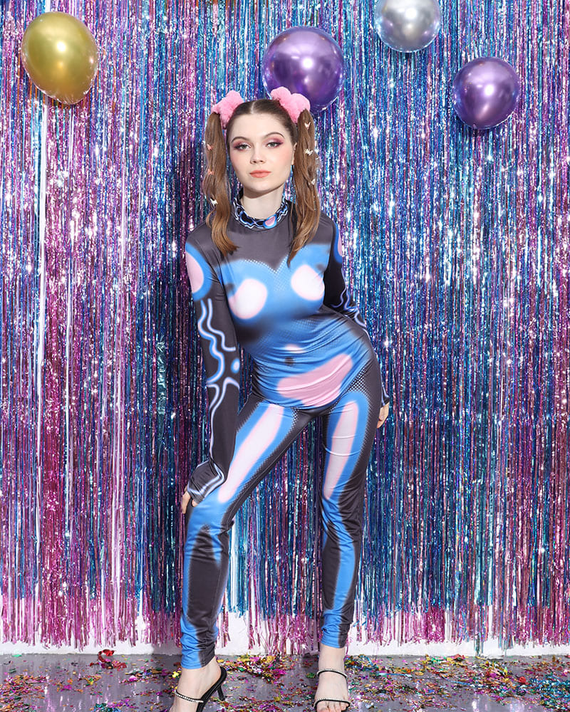 Electric Ball Jumpsuit - Fashionpara