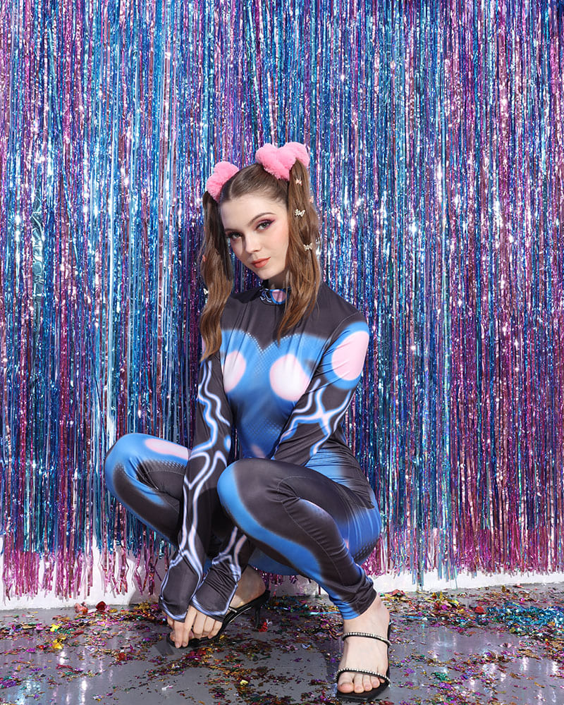 Electric Ball Jumpsuit - Fashionpara
