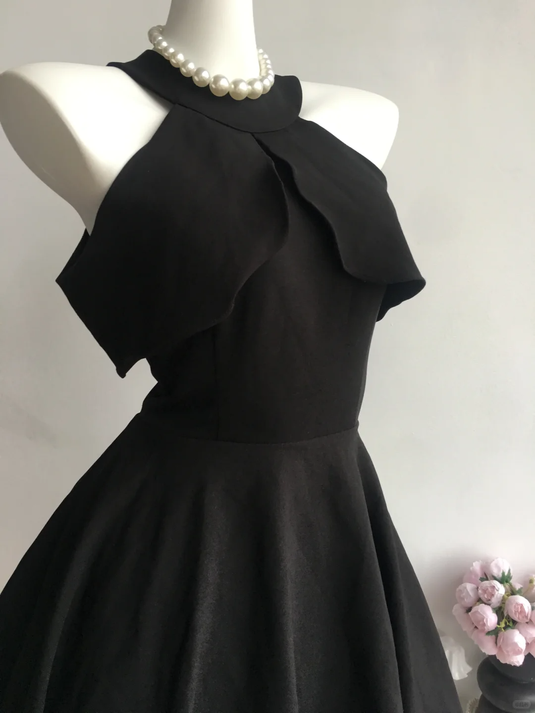 Simple Black Sleeveless Satin A Line Short Formal Graduation Homecoming Dress Cocktail Dress D270