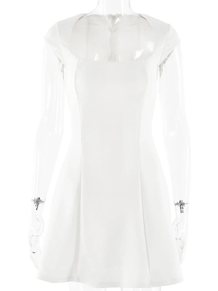 Backless Bodycon Mini Christmas Party Dress - Fashionpara