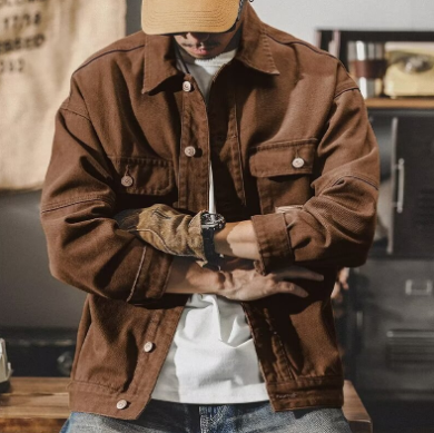 Y2k men's jeans jacket 6
