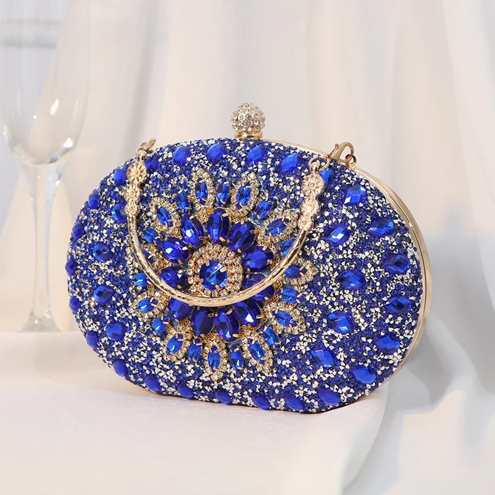 Diamond Luxury Crystal Clutch Evening Wedding Party Purse
