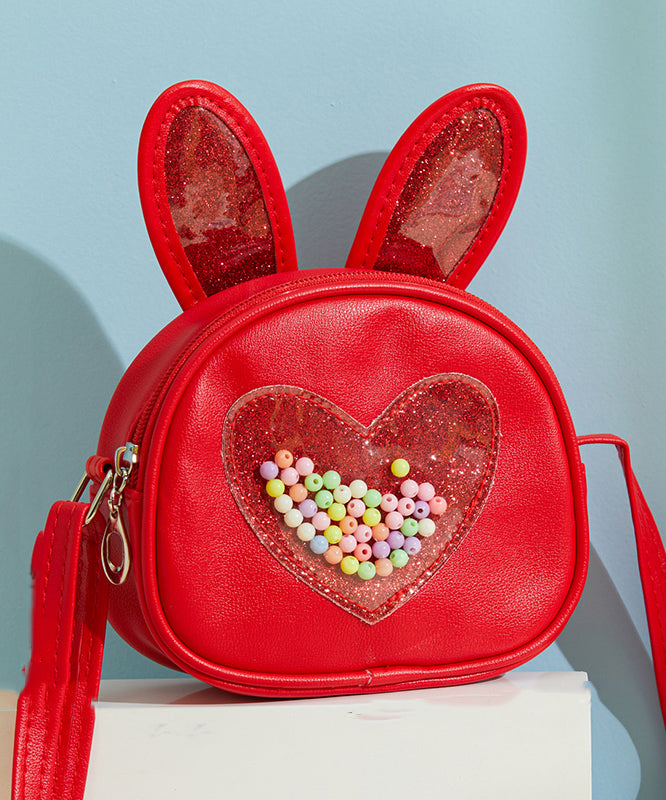 Fashionable Cartoon Rabbit Ear Kids Crossbody Bag